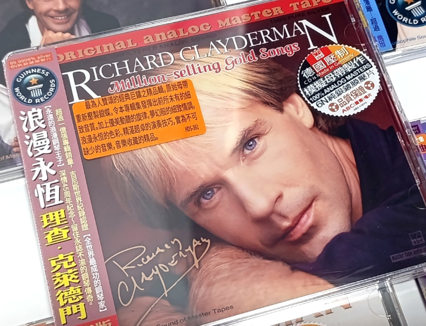 Richard Clayderman vydal nespočet alb